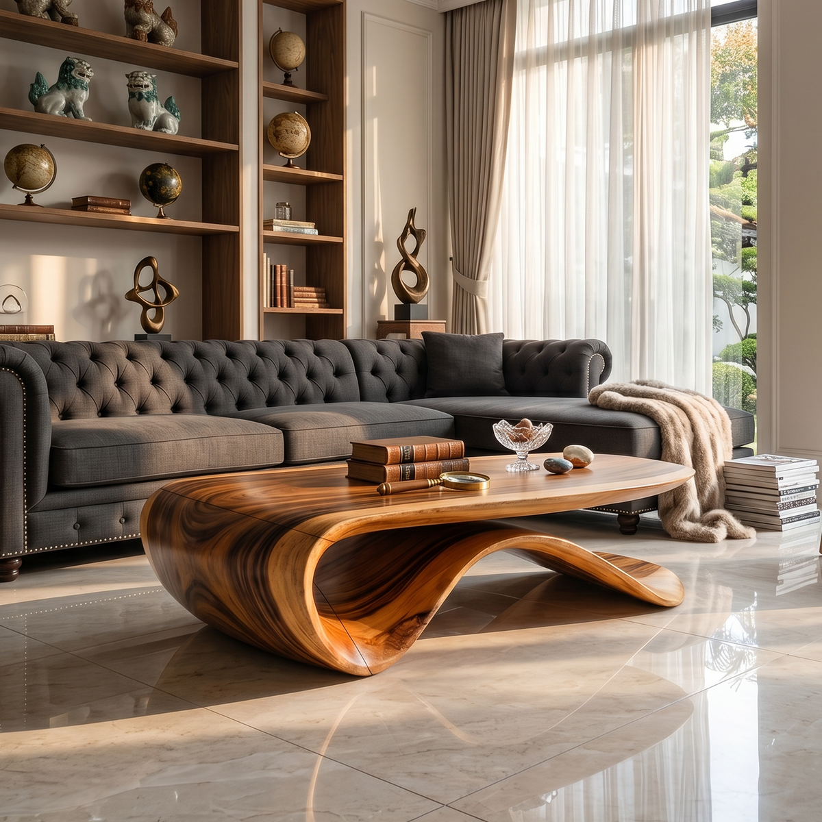 Farmhouse Coffee Table For Traditional Room Design
