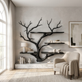 Sculptural Tree Wall Shelf