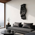 Contemporary Wall Clock Vertical Design For Living Room Interior