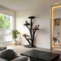 Rustic Tree Cat Tower Living Bedroom